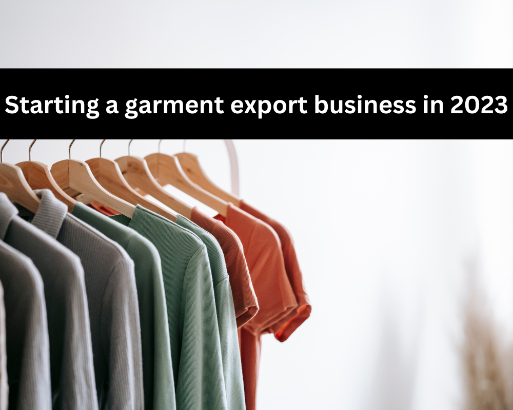 garment export business